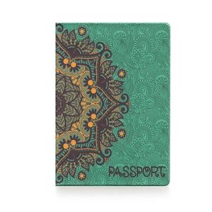 Passport cover ZIZ "Golden patterns" (10092)