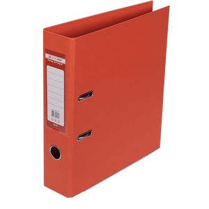 Double-sided recorder "ELITE" BUROMAX, A4, end width 70 mm, orange