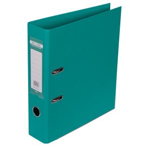 Double-sided recorder "ELITE" BUROMAX, A4, end width 70 mm, turquoise