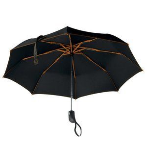 Umbrella SKYE FOLDABLE, Ø95X48.5 cm, black-orange