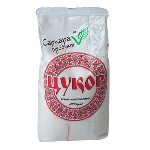 Packaged granulated sugar, 1kg, bag