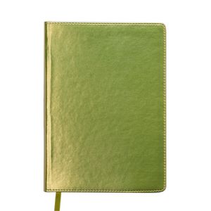 Diary undated METALLIC, A5, yellow
