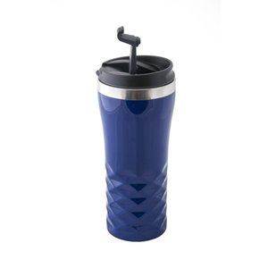 Thermal cup blue ALBERO 350 ml, metal/plastic