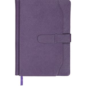 Ежедневник датированный 2019 CREDO, A5, фиолетовый