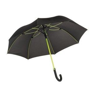 Parapluie canne CANCAN, noir-vert