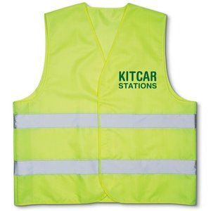 Unisex safety vest VISIBLE, 100% polyester