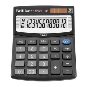 Calculatrice Brilliant BS-212, 12 chiffres