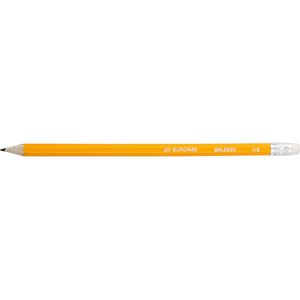 Ołówek grafitowy HB, żółty, JOBMAX