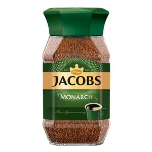 Jacobs Monarch Instantkaffee, 190g, Glas