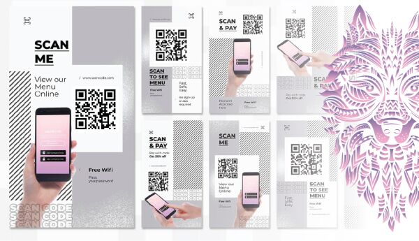 How to create a QR code for a layout