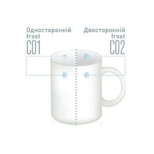 Чашка матовая CIRCEYA Frozen 350 мл, 2-й фрост