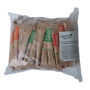 Granulated sugar in sticks (5g x 100 pcs.), 0.5kg, zip bag
