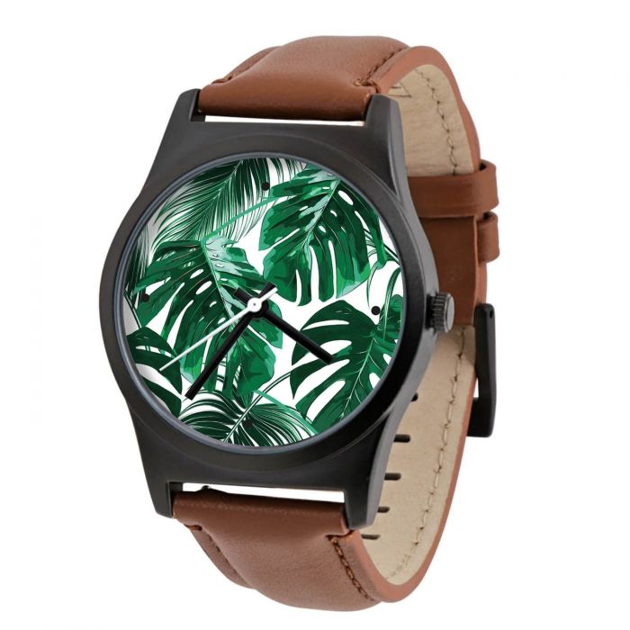 Watch Tropical greens + extras. strap + gift box (4119443)