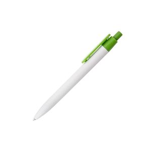 Ручка пластиковая JUNA с цветным клипом 27764