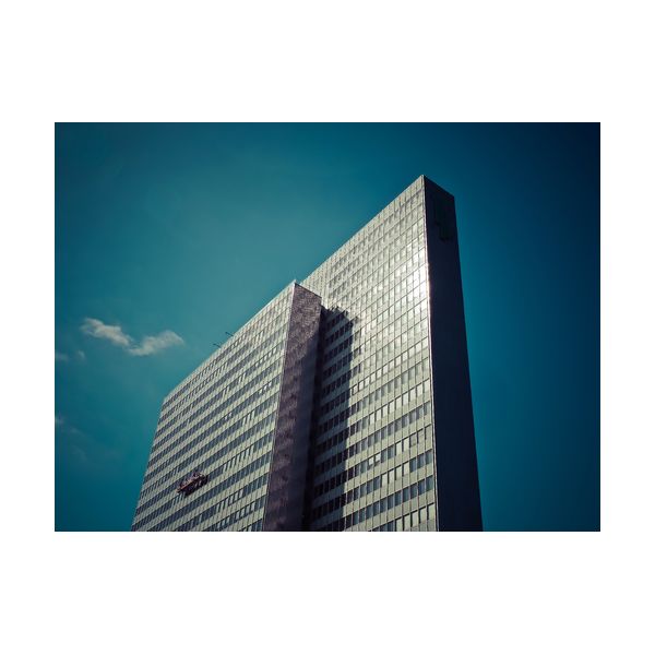 Gemälde 400x300 mm „Moderne Architektur“