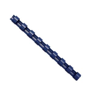 Пружини пластикові d 10 мм, круглі, зшивають 41-55 аркушів, А4, сині