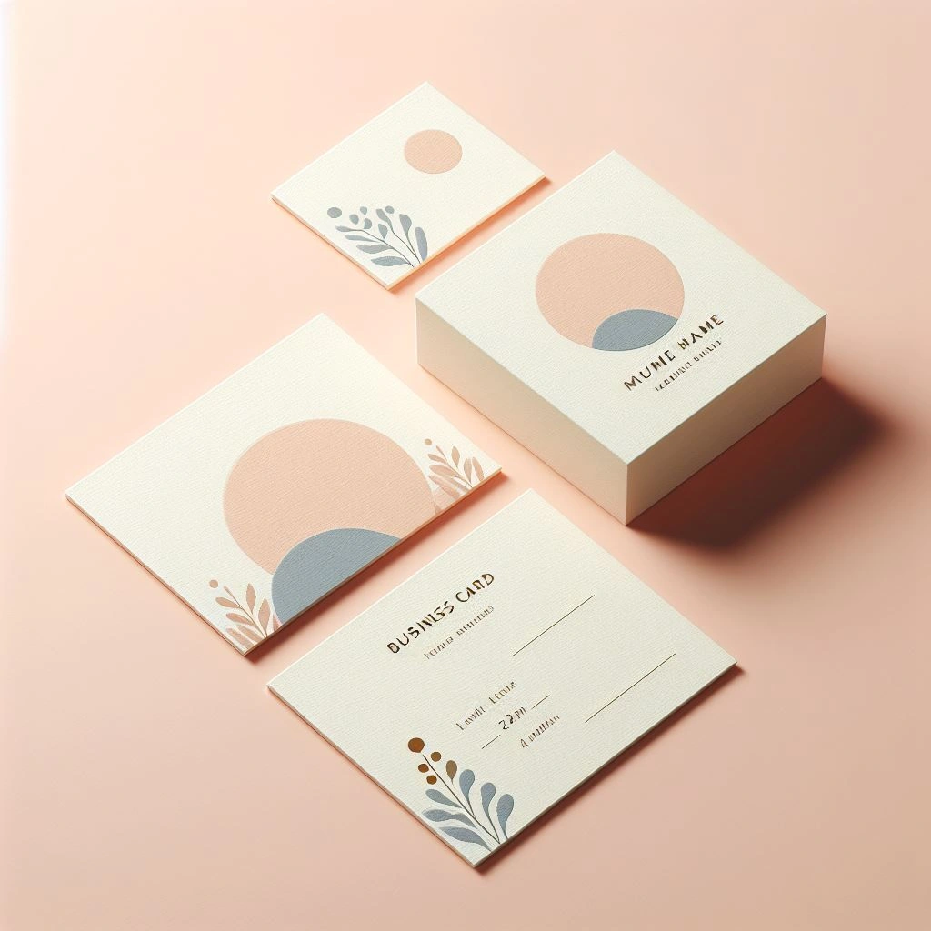 Square business card
