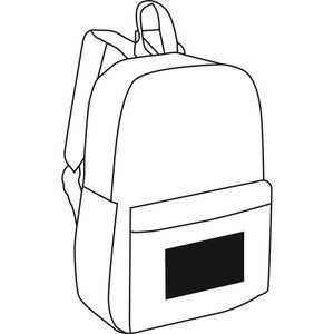 Рюкзак CHAP с передним карманом, полиэстер 600D 3973