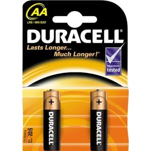 Элемент питания (батарейка) DURACELL LR6 (AA)