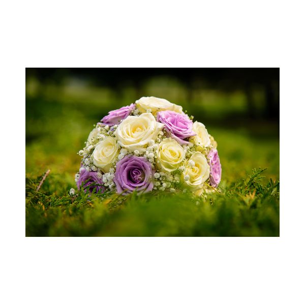 Tableau 900x600 mm "Bouquet de roses"