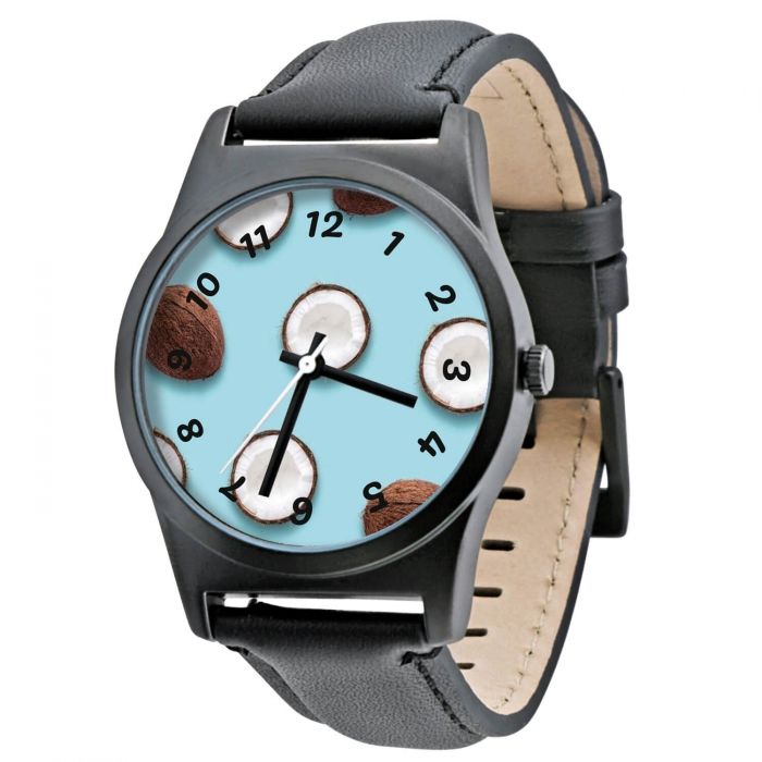 Horloge Noix de Coco + extras bracelet + coffret cadeau (4118741)