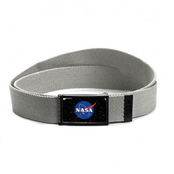 Ремень ZIZ НАСА серый (2905006)
