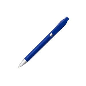 Ручка пластиковая NIKA с фигурной кнопкой-клипом 27778