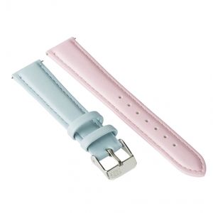 Watch strap ZIZ (blue-pink, silver) (4700085)