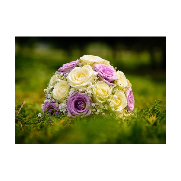 Tableau 700x500 mm "Bouquet de roses"
