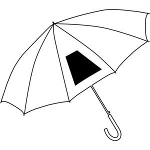 Зонт-трость TANGO, красный 5862