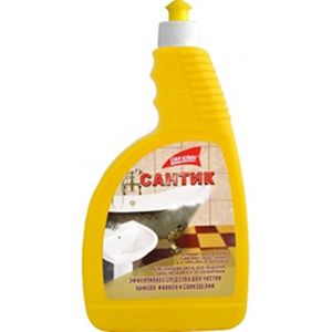 Sanitary cleaning product "Santik", 750ml, without spray