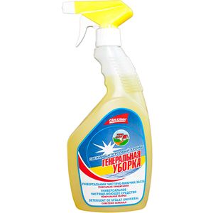 Prodotto per la pulizia "Universal-2000", 500 ml, limone, con spray