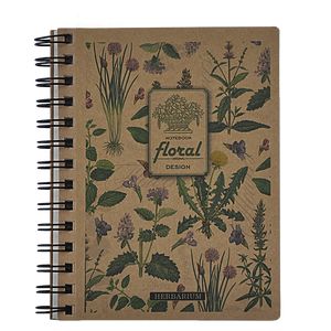 Записная книга на пружине KRAFT, В6, 96 листов, клетка купить в Киеве ...