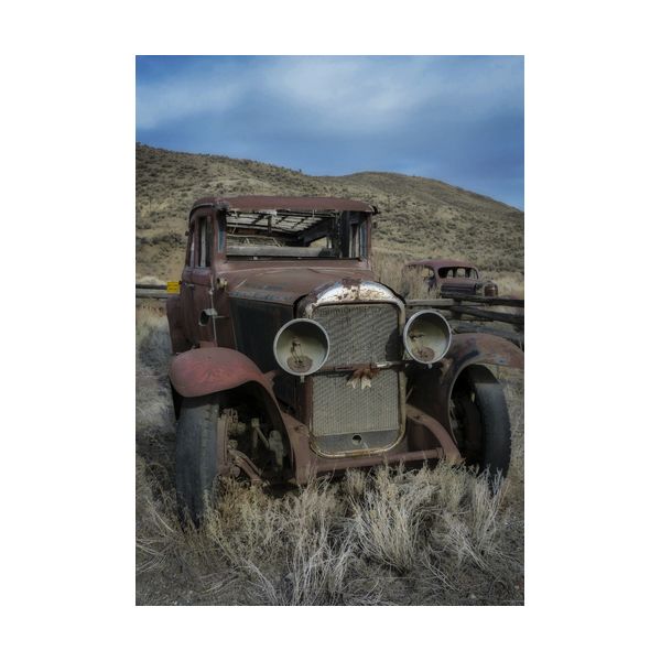 Plakat A3 "Stary samochód"