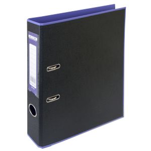 Регистратор BUROMAX, А4, 50 мм, PP, фиолетовый/черный