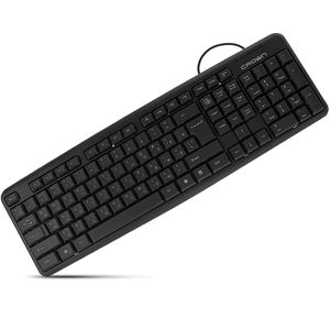 Wired keyboard CROWN CMK-02 usb Black