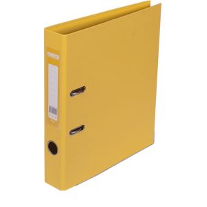 Rejestrator dwustronny "ELITE" BUROMAX, A4, szerokość końcówki 50 mm, kolor żółty