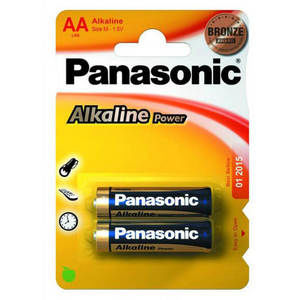 Batteria Panasonic ALKALINE POWER LR6 (AA)