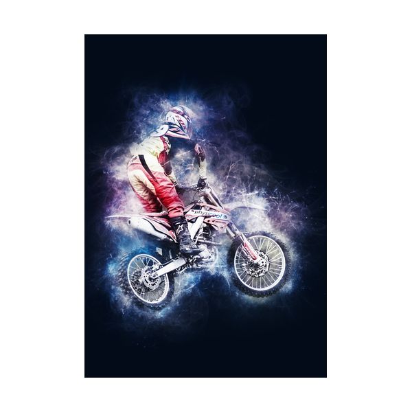 Plakat A3 "Motocykl"