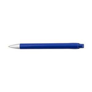 Ручка пластиковая NIKA с фигурной кнопкой-клипом 27775