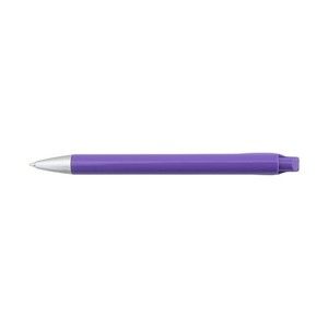 Ручка пластиковая NIKA с фигурной кнопкой-клипом 27781