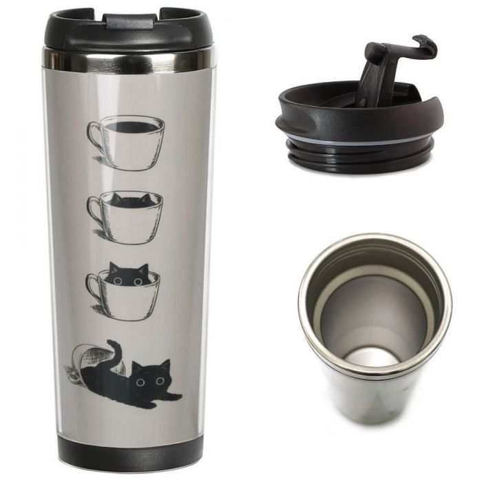 Thermal mug ZIZ Cat in a cup (21095)