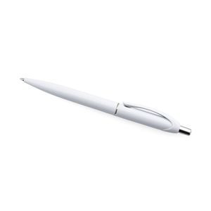 Ручка пластиковая RUTA с серебряным кольцом