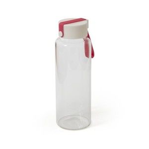 Пляшка для напоїв червона MILLENNIUM 450 мл, скло