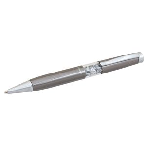 Kugelschreiber „Luxury“ mit Kristallen, schwarze Perle