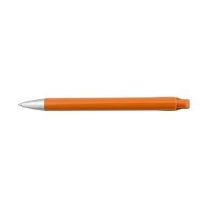 Ручка пластиковая NIKA с фигурной кнопкой-клипом 27769