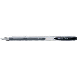 Ручка гелева Signo FINE, 0.7мм, чорний