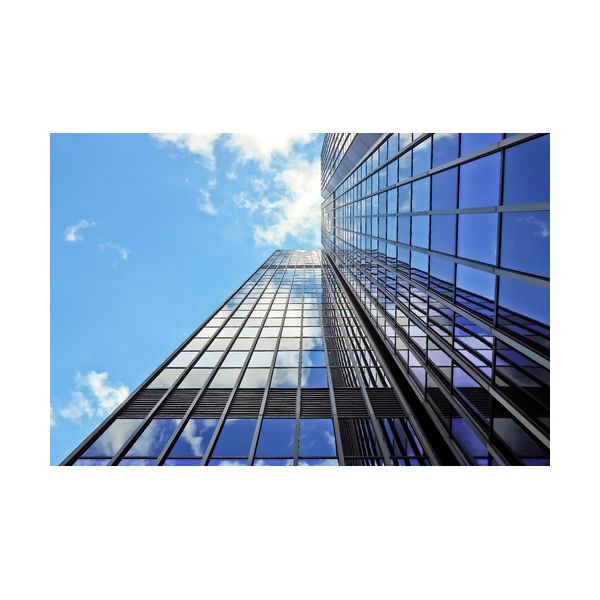 Gemälde 900x600 mm „Wolkenkratzer“