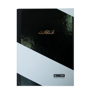 Cuaderno INTENSO, A-5, 96 hojas, cuadros, TV. cubierta de cartón, negro