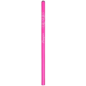 Graphite pencil with crystal, 4 pcs/pack, pink
